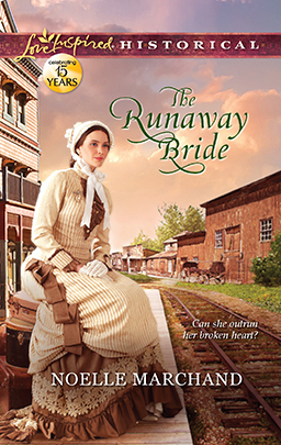 Noelle Marchand_The Runaway Bride christian fiction romance historical